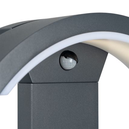 Lampă LED de exterior cu senzor ARCELO LED/9W/230V 50 cm IP54