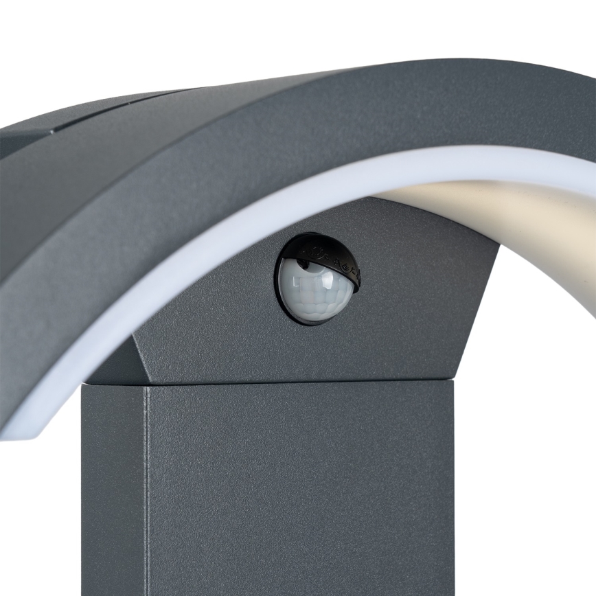 Lampă LED de exterior cu senzor ARCELO LED/9W/230V 50 cm IP54