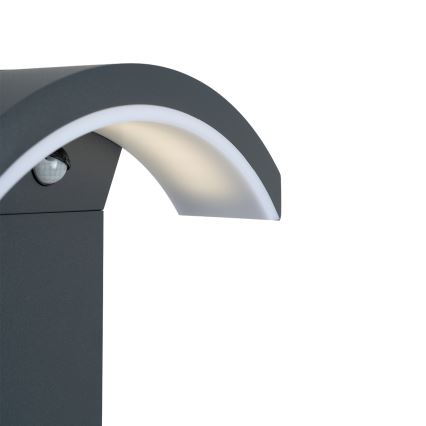 Lampă LED de exterior cu senzor ARCELO LED/9W/230V 50 cm IP54