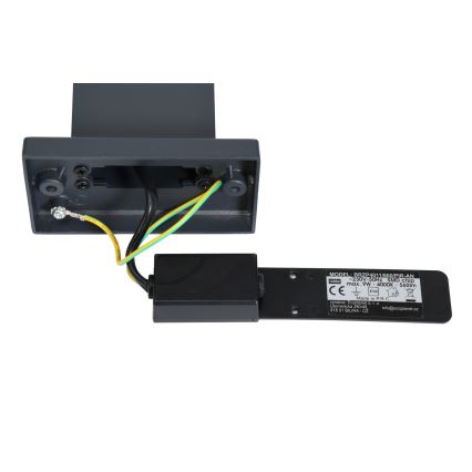 Lampă LED de exterior cu senzor ARCELO LED/9W/230V 80 cm IP44