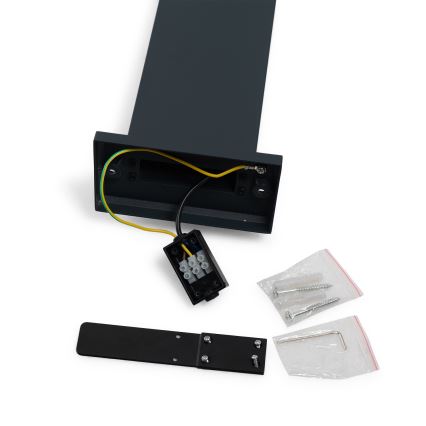 Lampă LED de exterior cu senzor ARCELO LED/9W/230V 80 cm IP54