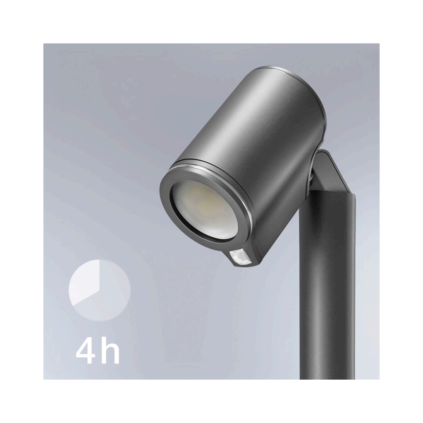 Lampă LED de exterior cu senzor STEINEL 058661 SPOT WAY 1xGU10/7W/230V IP44