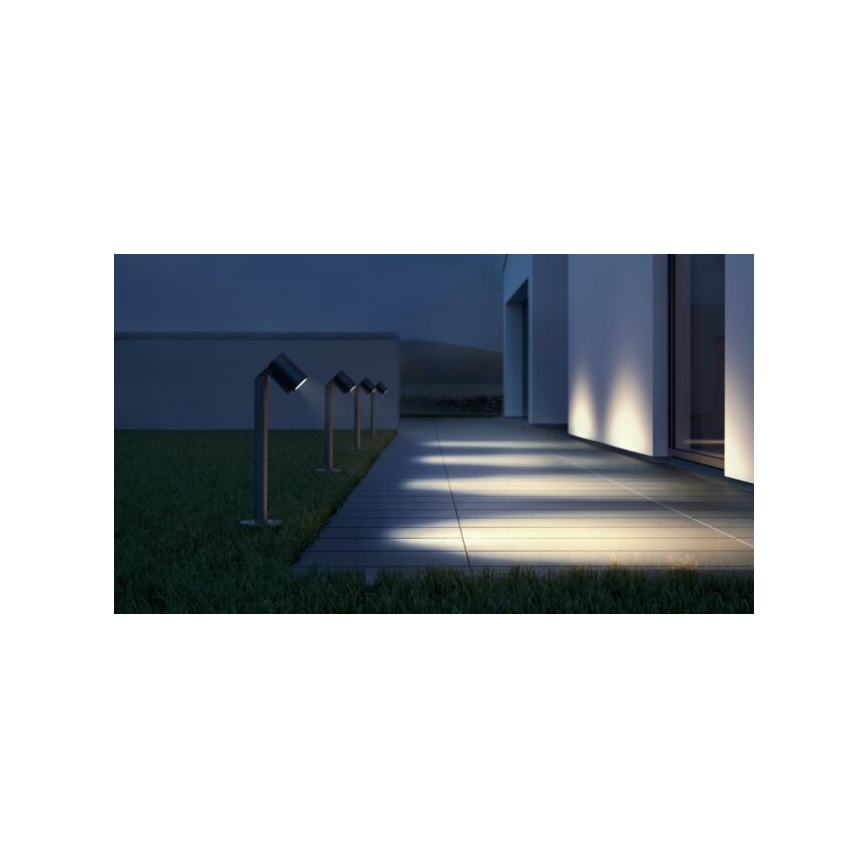 Lampă LED de exterior cu senzor STEINEL 058661 SPOT WAY 1xGU10/7W/230V IP44