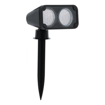 Lampă LED de exterior Eglo 75315 NEMA 2xGU10/2,8W/230V 3000K IP44