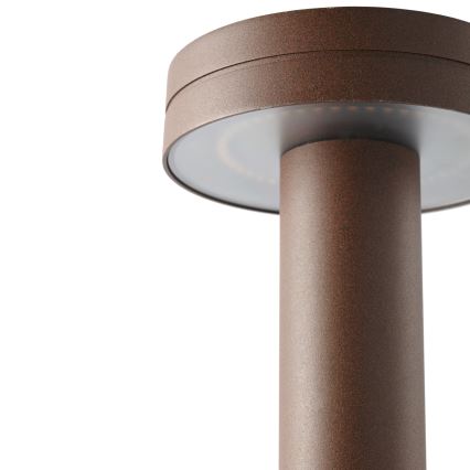 Lampă LED de exterior FARO 71949 ESPOT LED/9W/230V 2200/2700/3200/4000K IK07 IP65 60 cm maro