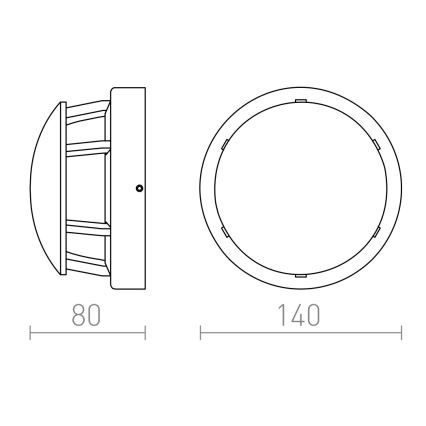 Lampă LED de exterior FAROS LED/3W/230V IP54 RED-Design Rendl-R11963