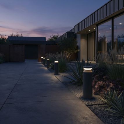 Lampă LED de exterior Ideal Lux BOEING LED/14W/230V 40 cm CRI 90 IP65 negru