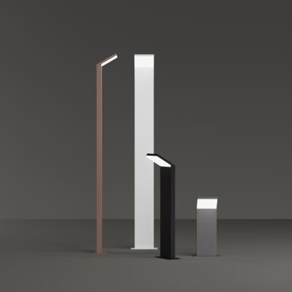 Lampă LED de exterior Ideal Lux STYLE LED/8,5W/230V 4000K 100 cm CRI 90 IP54 negru
