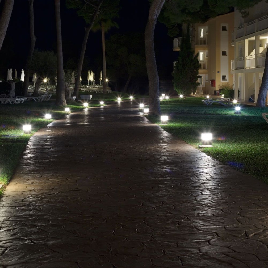 Lampă LED de exterior LED/10W/230V 25cm 6400K IP65 albă