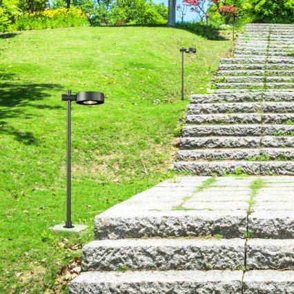 Lampă LED de exterior LED/7W/230V 4000K IP65 negru 102 cm