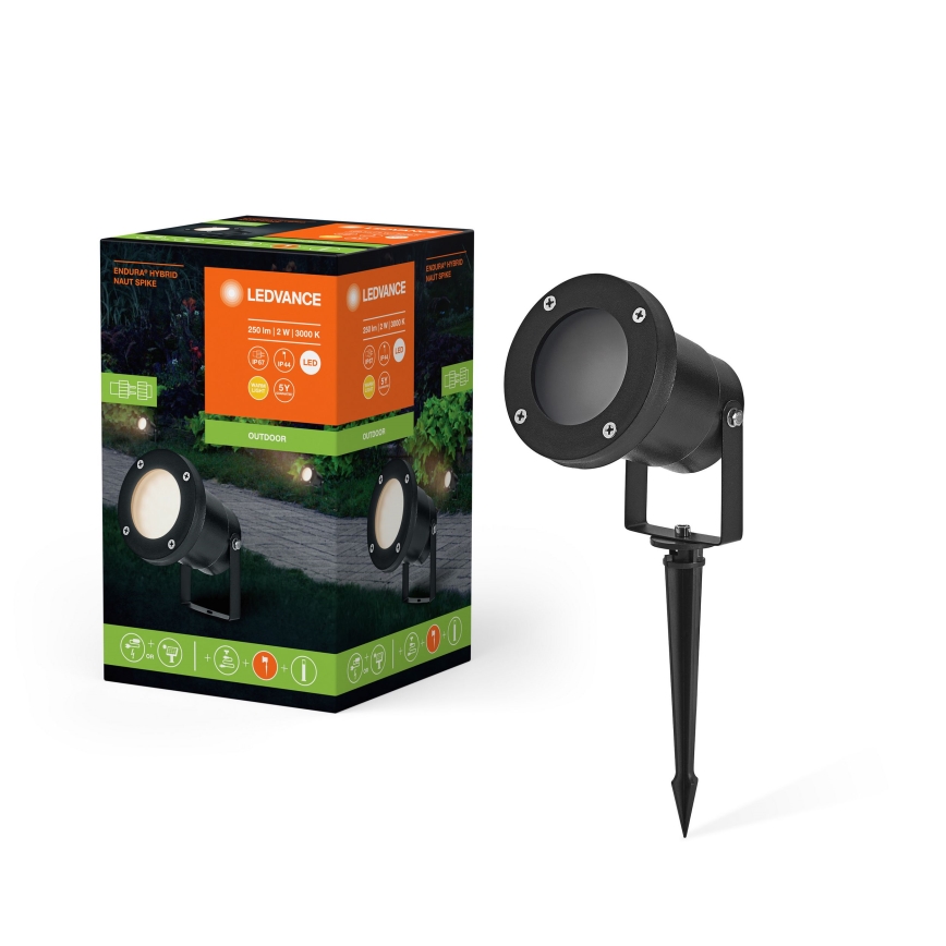Lampă LED de exterior Ledvance ENDURA HYBRID NAUT SPIKE LED/2W/12V IP44