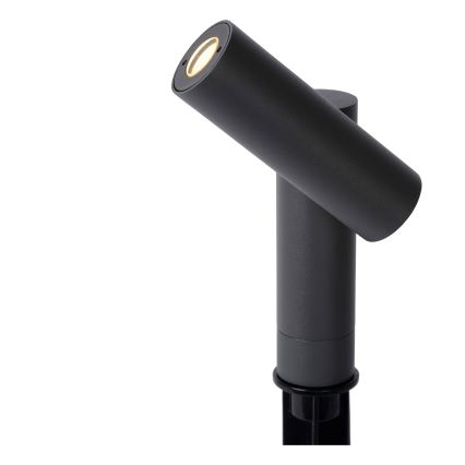 Lampă LED de exterior Lucide 27894/05/29 TATUM LED/4,5W/230V IP65 39,5 cm antracit