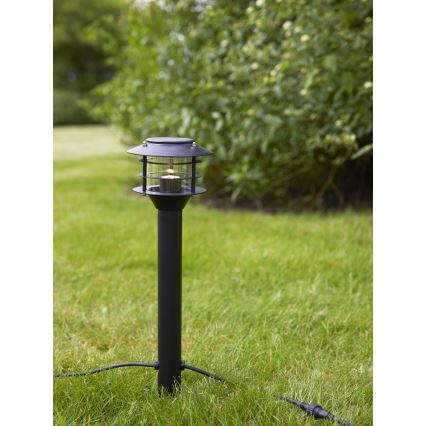 Lampă LED de exterior Markslöjd 107290 GARDEN 24 LED/3W/24V 45 cm IP44 negru