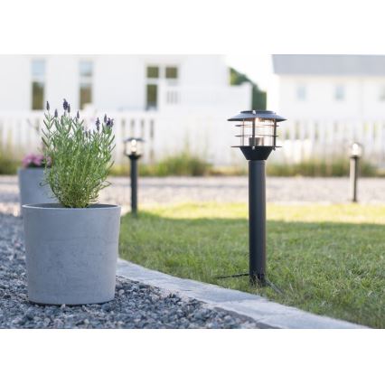 Lampă LED de exterior Markslöjd 107290 GARDEN 24 LED/3W/24V 45 cm IP44 negru