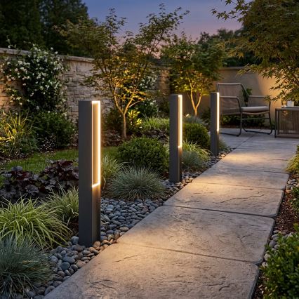 Lampă LED de exterior MODO, LED/23,4W/230V, 4000K, IP44, 80 cm, neagră