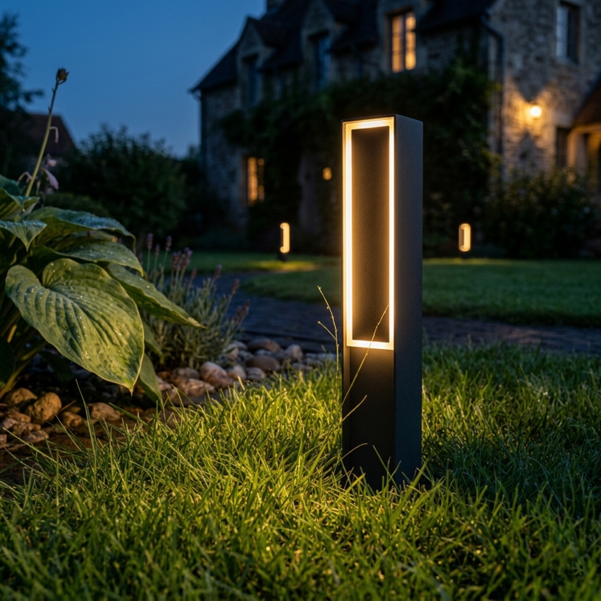 Lampă LED de exterior MODO LED/8W/230V 4000K IP44 50 cm neagră