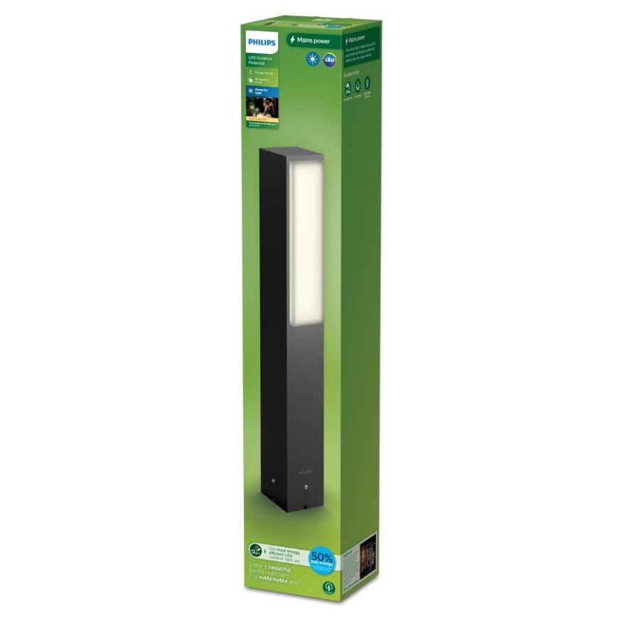 Lampă LED de exterior Philips STRATOSPHERE LED/3,8W/230V 42 cm 2700K IP44