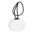 Lampă LED de exterior reîncărcabilă și reglabilă VENEZIA LED/1,5W/5V 2500K IP54 2600 mAh neagră