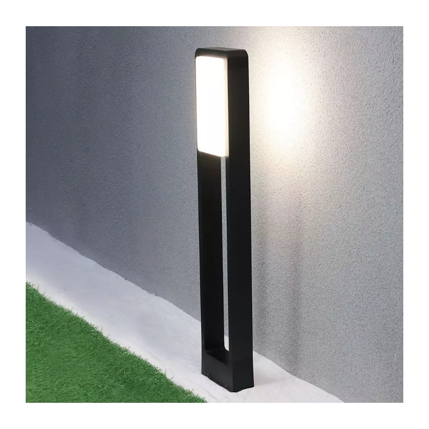 Lampă LED de exterior SAMSUNG CHIP LED/10W/230V 3000K IP65 neagră