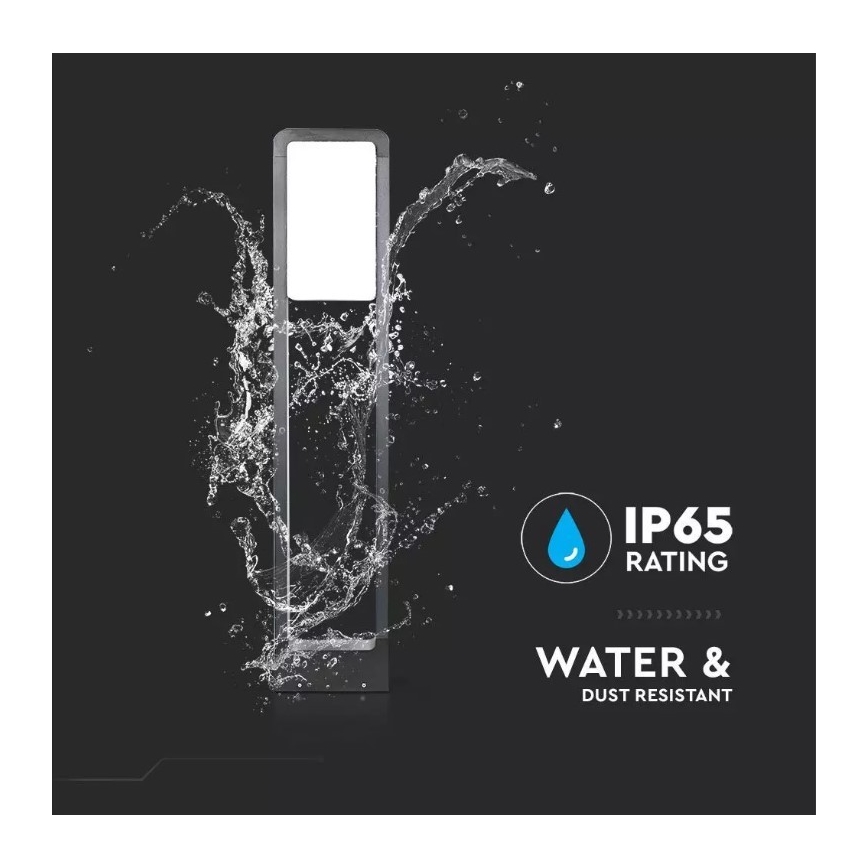 Lampă LED de exterior SAMSUNG CHIP LED/10W/230V 3000K IP65 neagră