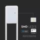 Lampă LED de exterior SAMSUNG CHIP LED/10W/230V 4000K IP65 albă