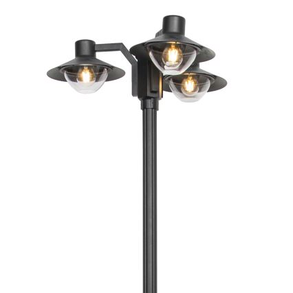 Lampă LED de exterior VEERLE 3xE27/60W/230V IP44 Brilagi
