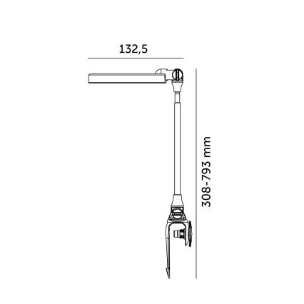 Lampă LED de interior pentru creșterea plantelor LED/10W/5V 3200K