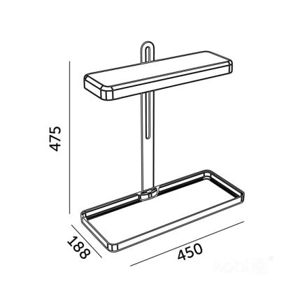 Lampă LED de interior pentru creșterea plantelor LED/20W/5V 3500K