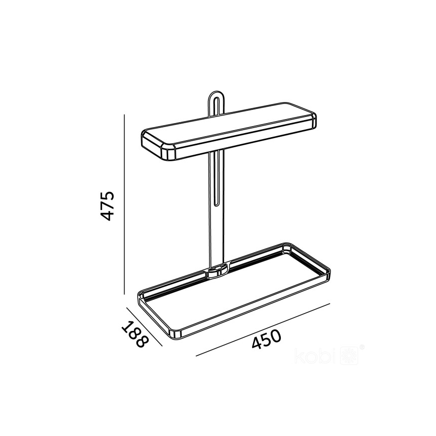 Lampă LED de interior pentru creșterea plantelor LED/20W/5V 3500K