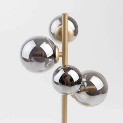 Lampă LED de masă Brilagi MILLA 4xG9/3W/230V auriu/fumuriu