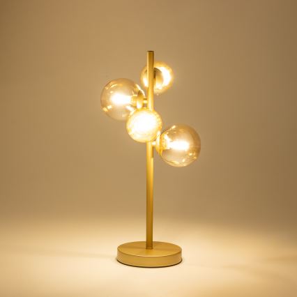 Lampă LED de masă Brilagi MILLA 4xG9/3W/230V auriu