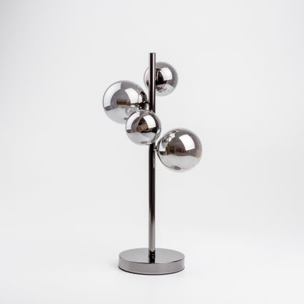 Lampă LED de masă Brilagi MILLA 4xG9/3W/230V crom lucios/fumuriu