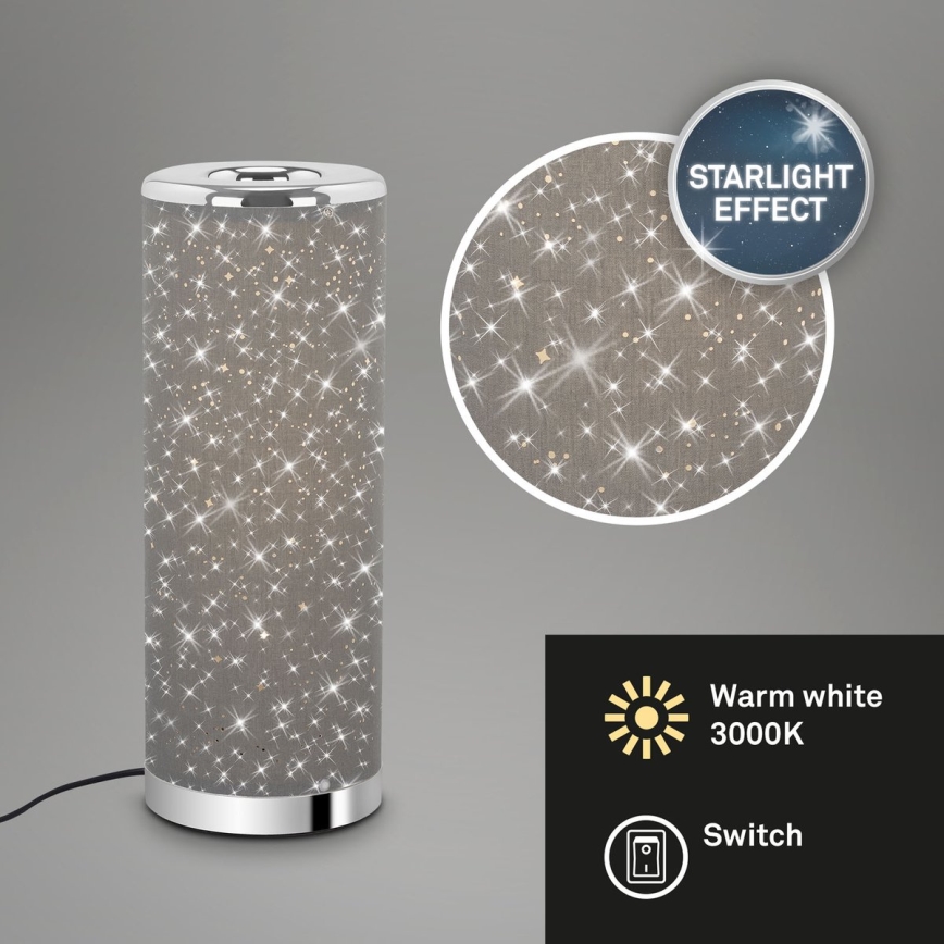 Lampă LED de masă Briloner 7334-014 STARRY SKY 1xGU10/5W/230V 3000K