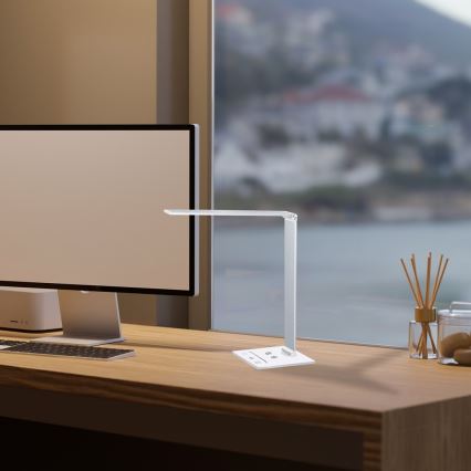 Lampă LED de masă cu încărcare fără fir VARIO LED/5W/230V 3000-6000K alb