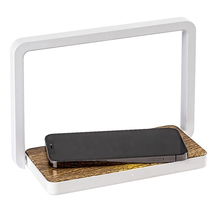 Lampă LED dimabilă de masă cu încărcător fără fir Rabalux LED/4W/5V 3000K