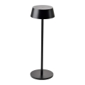 Lampă LED de masă de exterior dimabilă tactilă LED/2W/5V 4400 mAh IP54 neagră