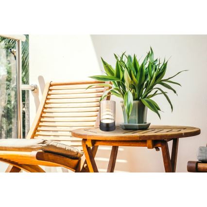 Lampă LED tactilă reîncărcabilă dimabilă de masă de exterior Globo LED/2W/3,7V 2700/4000/6500K 1200mAh IP44 bej