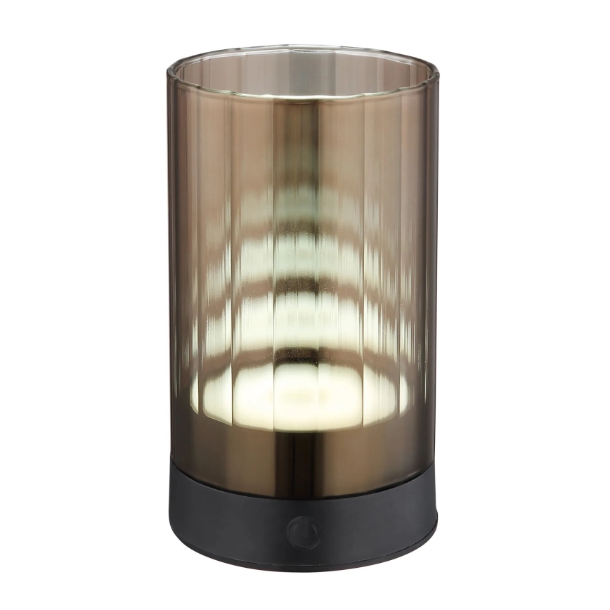 Lampă LED tactilă reîncărcabilă dimabilă de masă de exterior Globo LED/2W/3,7V 2700/4000/6500K 1200mAh IP44 maro