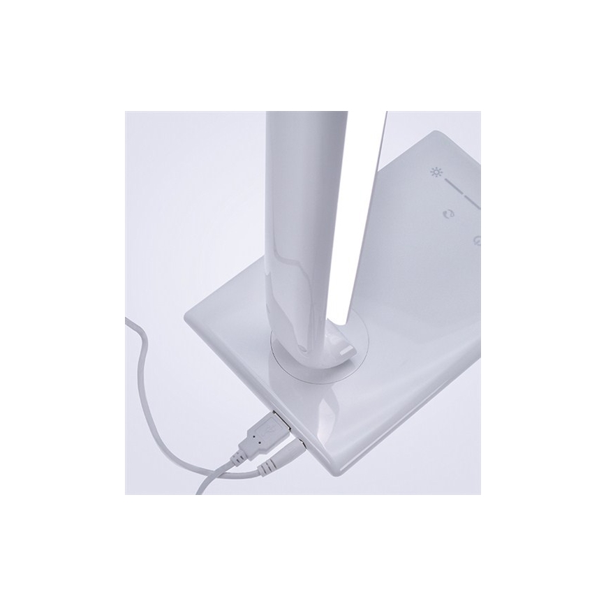 LED lampa de masa dimmabila USB conector LED/12W/230V alb