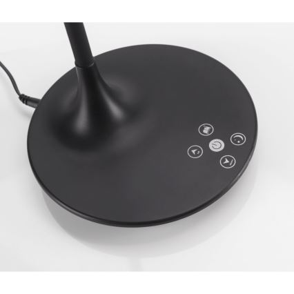 Lampă LED de masă dimabilă tactilă RAFAEL LED/5W/230V 2700-6000K neagră Leuchten Direkt 13061-18