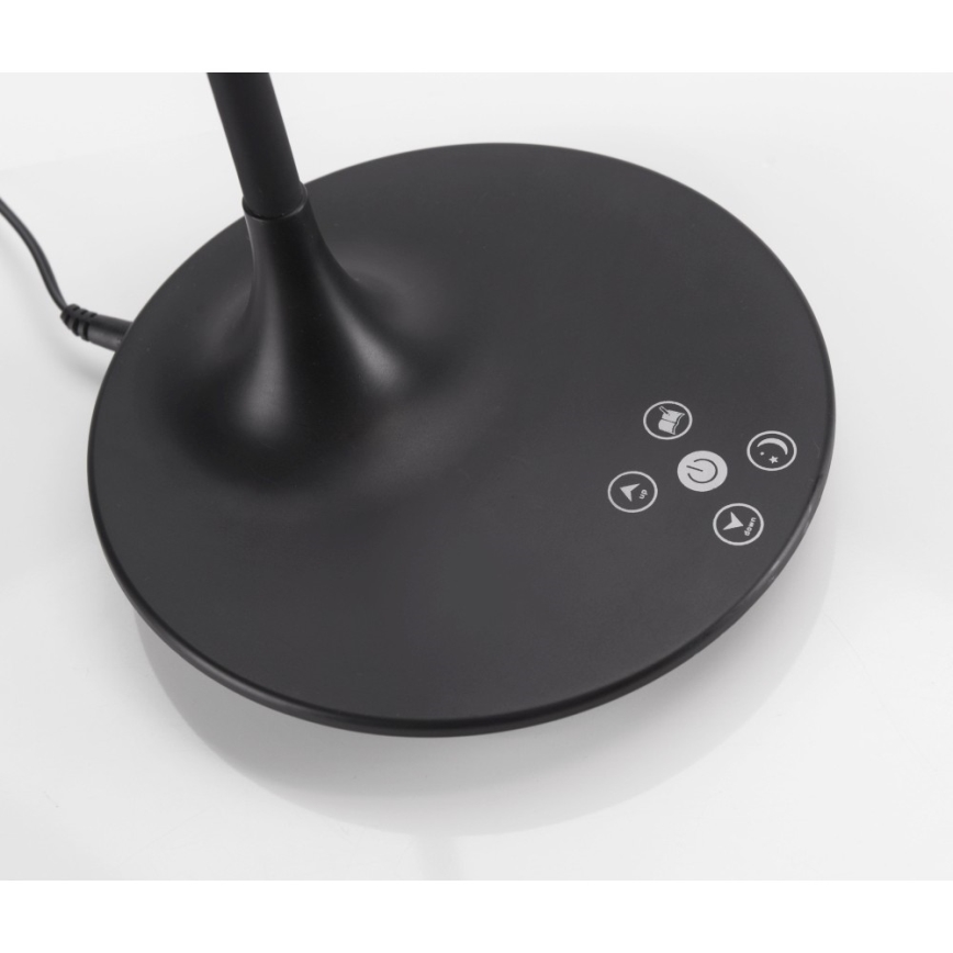 Lampă LED de masă dimabilă tactilă RAFAEL LED/5W/230V 2700-6000K neagră Leuchten Direkt 13061-18