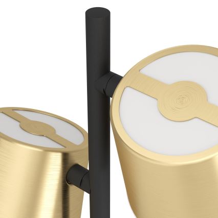 Lampă LED de masă Eglo 2xGU10/4,6W/230V 3000K auriu