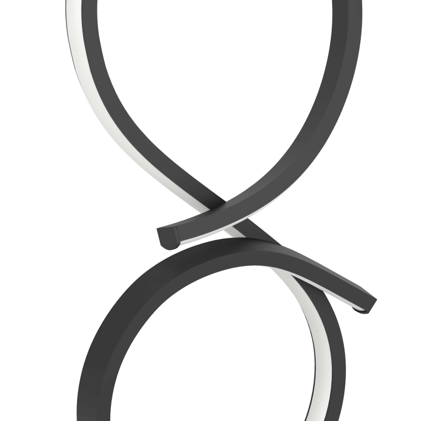 Lampă LED de masă Eglo LED/11,4W/230V 3000K negru