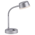 Lampă LED de masă ENISA 1xLED/3,5W/230V argintie Leuchten Direkt 14825-21