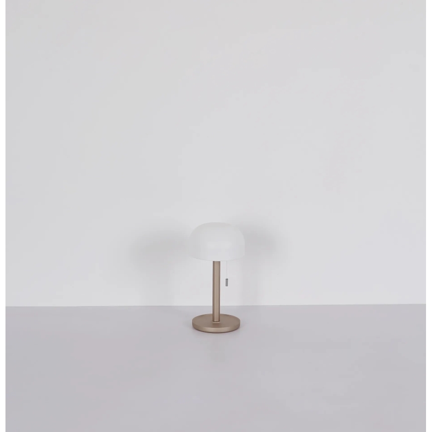 Lampă LED reîncărcabilă de masă Globo LED/1,5W/3,7V 3000/4200/6000K 1800mAh maro