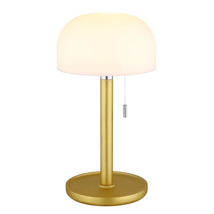 Lampă LED reîncărcabilă de masă Globo LED/1,5W/3,7V 3000/4200/6000K 1800mAh alamă