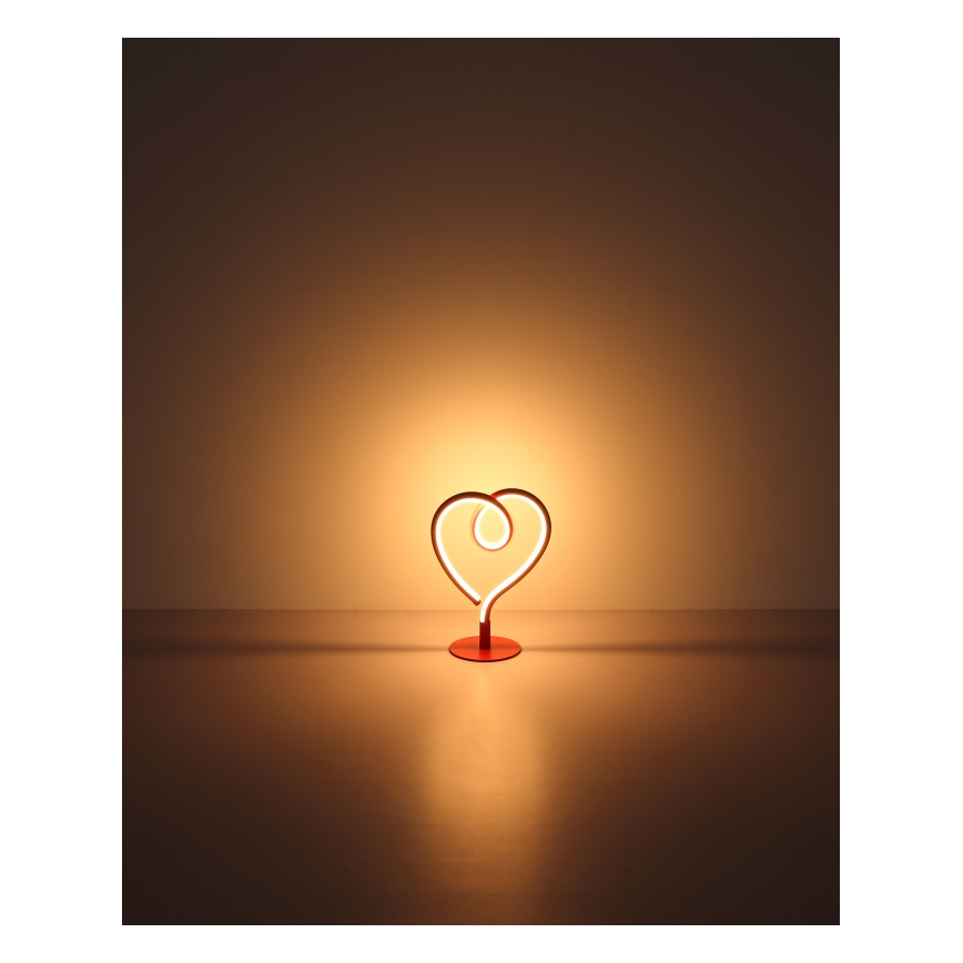 Lampă LED de masă Globo LED/6W/230V roșu