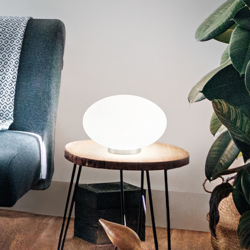 Lampă LED de masă Ideal Lux CANDY 1xG9/3W/230V d. 25 cm alb