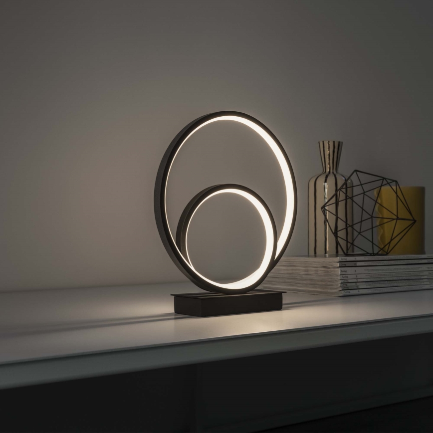 Lampă LED de masă Ideal Lux OZ LED/22W/230V CRI 90 negru