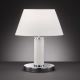 Lampă LED de masă LUTON 1xE27/40W/230V + LED/5W/230V Wofi 10170